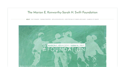 Desktop Screenshot of kenworthyswiftfoundation.org